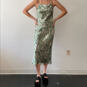 Zara Floral Midi Dress